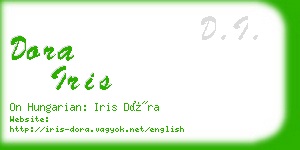 dora iris business card